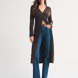 Abercrombie & Fitch Duster Sweater Dress